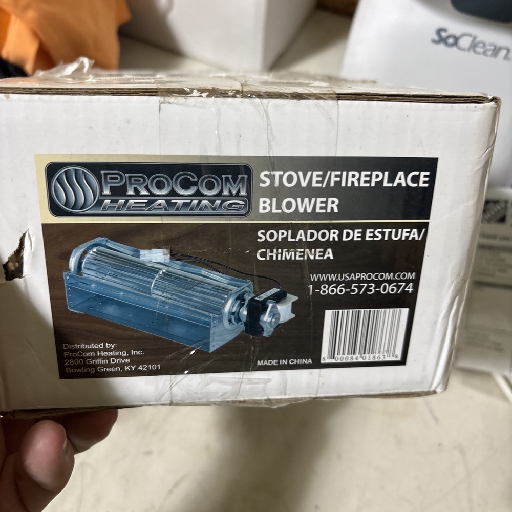 ProCom Heating Stove/Fireplace Blower QEB100  NEW! for Vent-free Gas Stove & FP